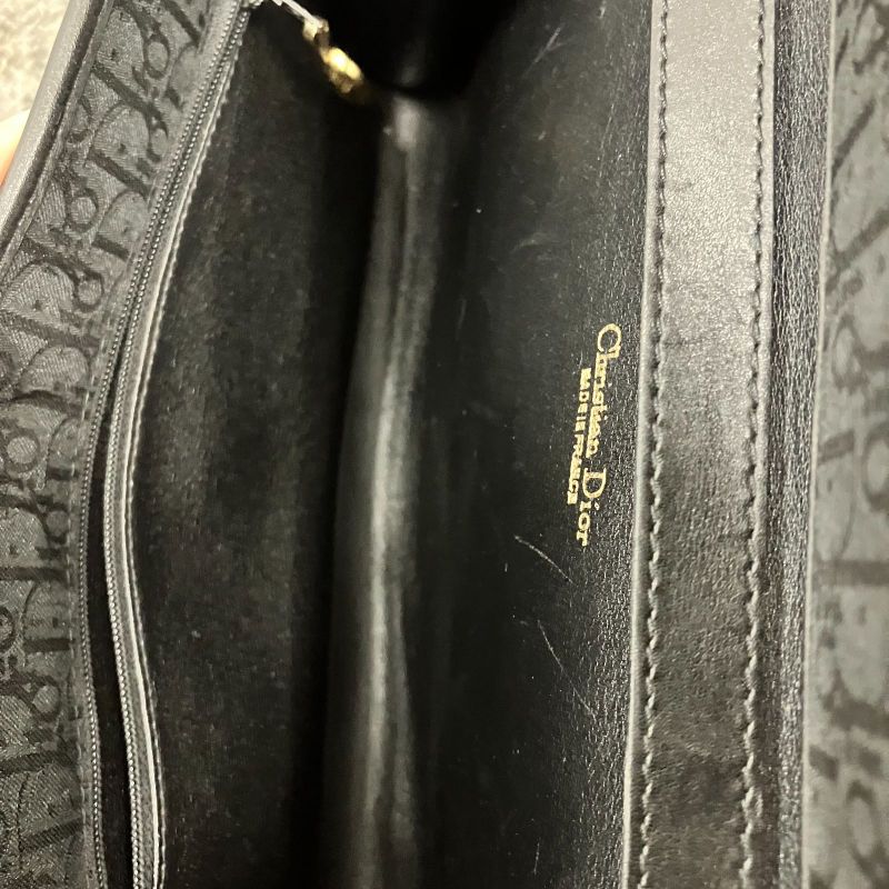 Christian DIOR Shoulder Bag With Trotter Pattern: X2029