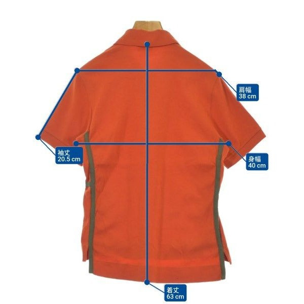 Hermes Polo Shirt Cotton Orange — view 7