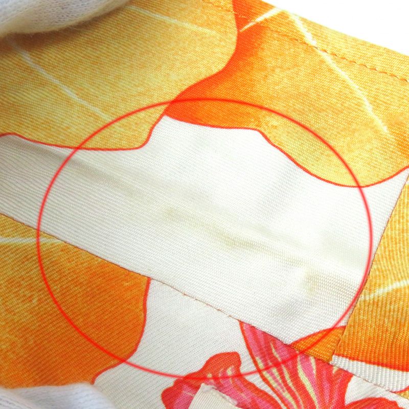 Hermes Vintage Margiela Period Les Capucines Gold Lotus Flower