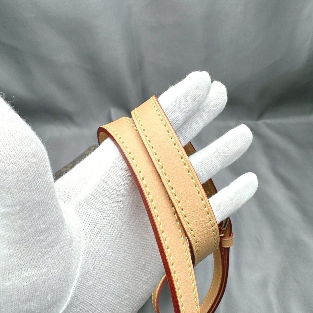 Louis Vuitton Monogram Musette Tango Crossbody Shoulder Bag Brown Tan