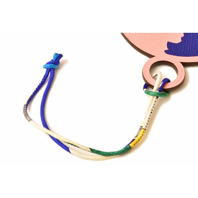 Hermes Bag Charm Lanyard Key Holder Epson Taurillon Clemence Italy — view 5
