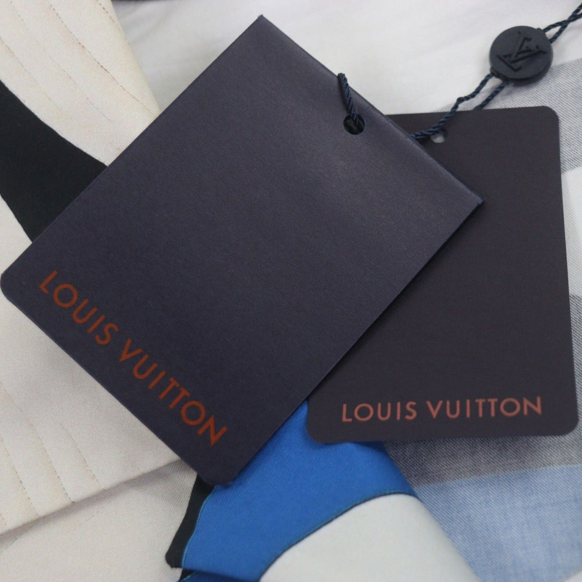 Louis Vuitton Damier Pacific Print Open Collar Short Sleeve — view 11