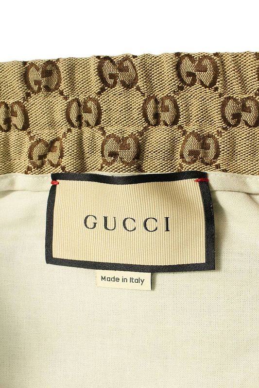 Gucci 755210 Z8bj5 GG Canvas Jogging Long Pants Men's 54