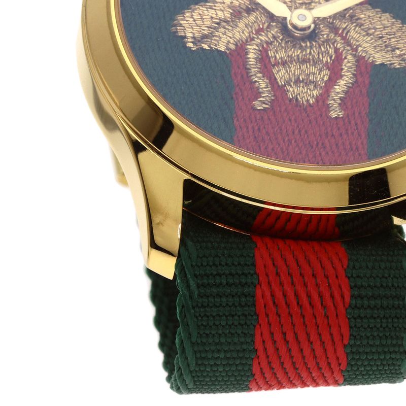 Gucci Ya1264 G-timeless Marché De Merveille Watch GP Nylon Boys