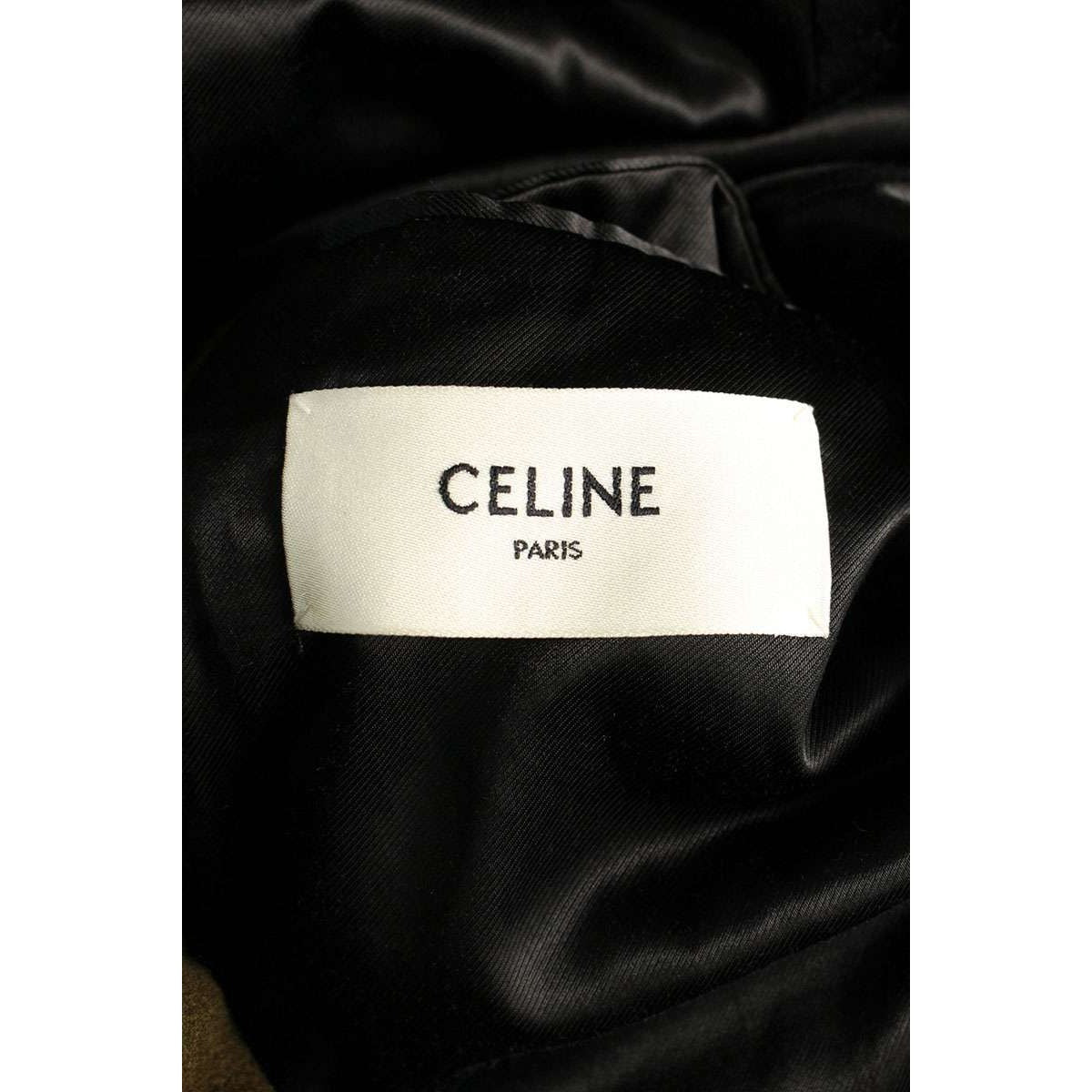 Celine Metal Button Double Breasted Long Chest Star Coat 36 — view 3