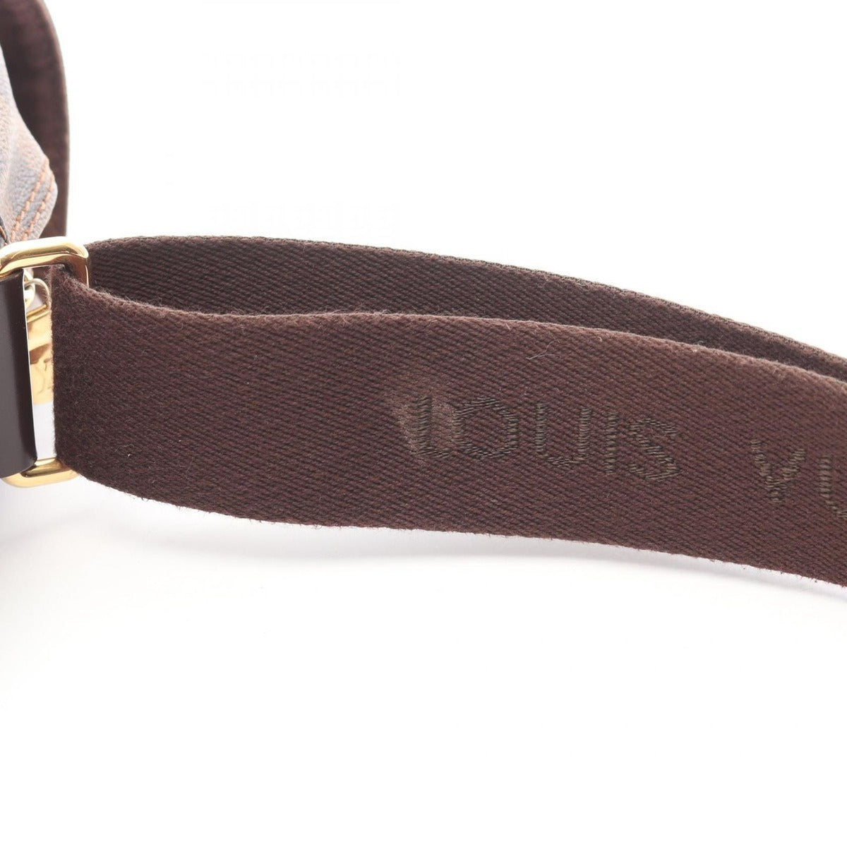 Louis Vuitton Shoulder Bag Shelton GM Canvas Leather — view 13