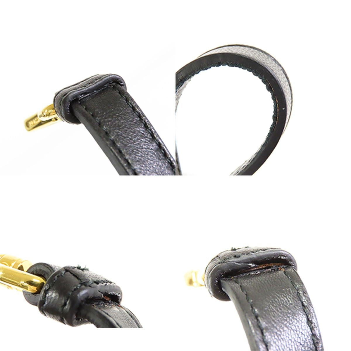 Prada Ribbon Gathered Black Tessuto 2-Way Shoulder Bag — view 8