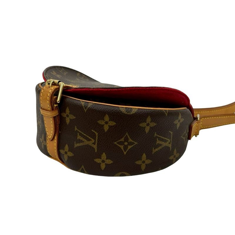 Louis Vuitton Tambourine Monogram Leather Shoulder Bag Pochette