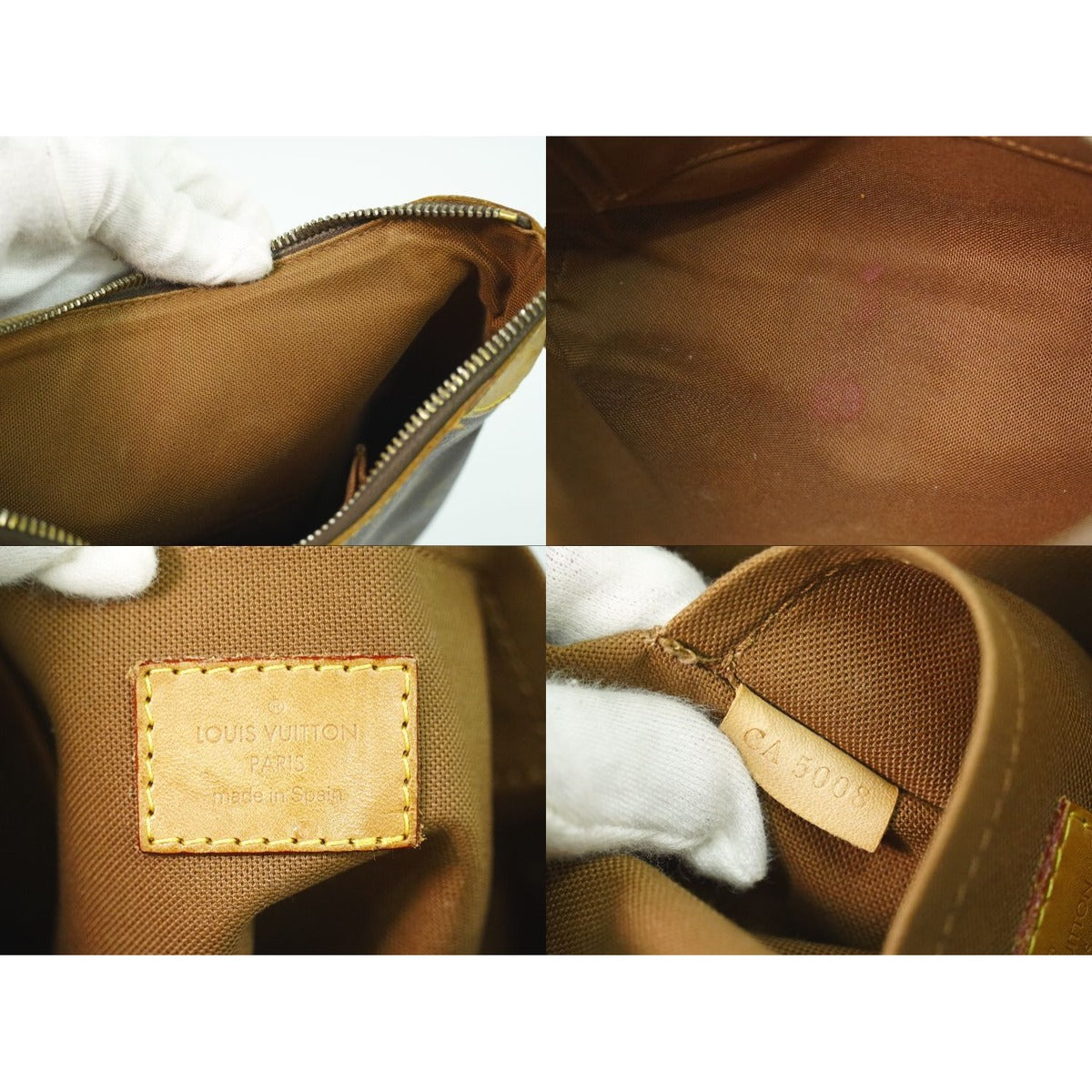 Louis Vuitton LV Odeon PM Monogram Shoulder Bag Pochette Brown — view 9