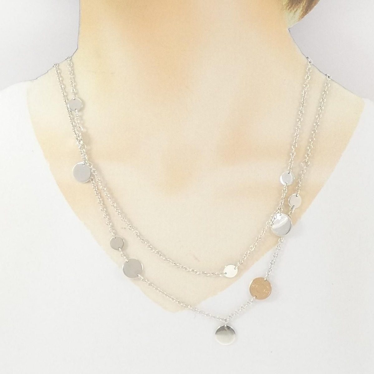 Hermes Confetti Necklace Pink — view 9