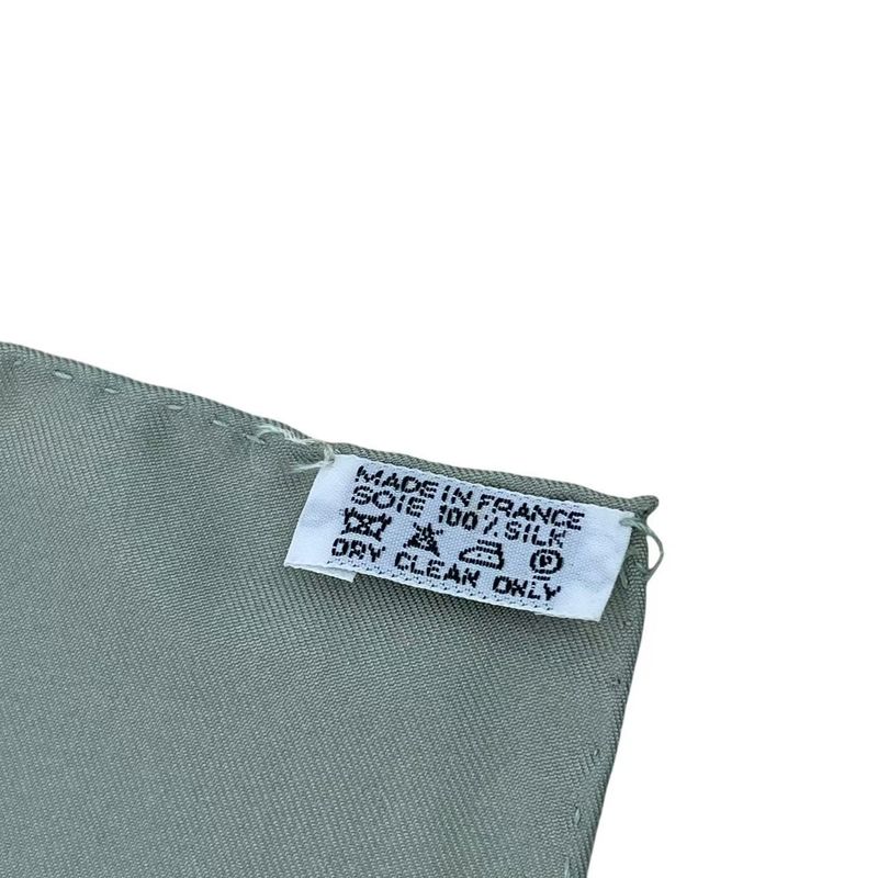Hermes Carre 90 Wwwhermescom World Map Scarf Silk Green