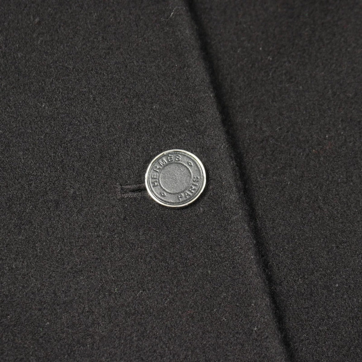 Hermes Button Cashmere Coat — view 9