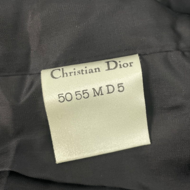 Christian DIOR Dressy Dress Velour Lame Rhinestones Long Sleeves Long