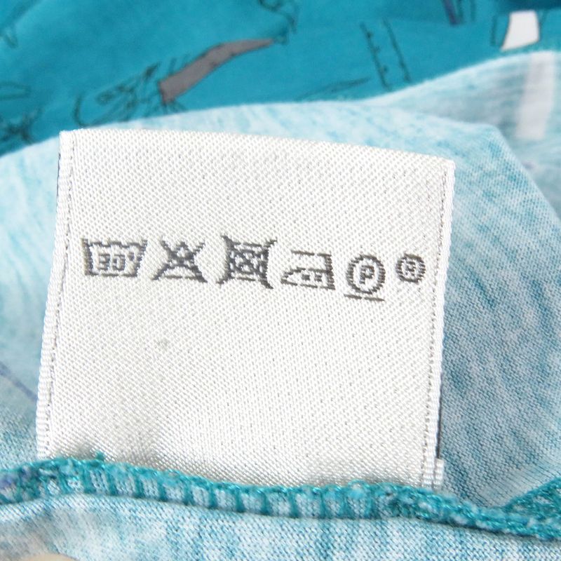 Hermes 100% Cotton Belt Crew Neck Short Sleeves Cut And Sewn Short Sleeve