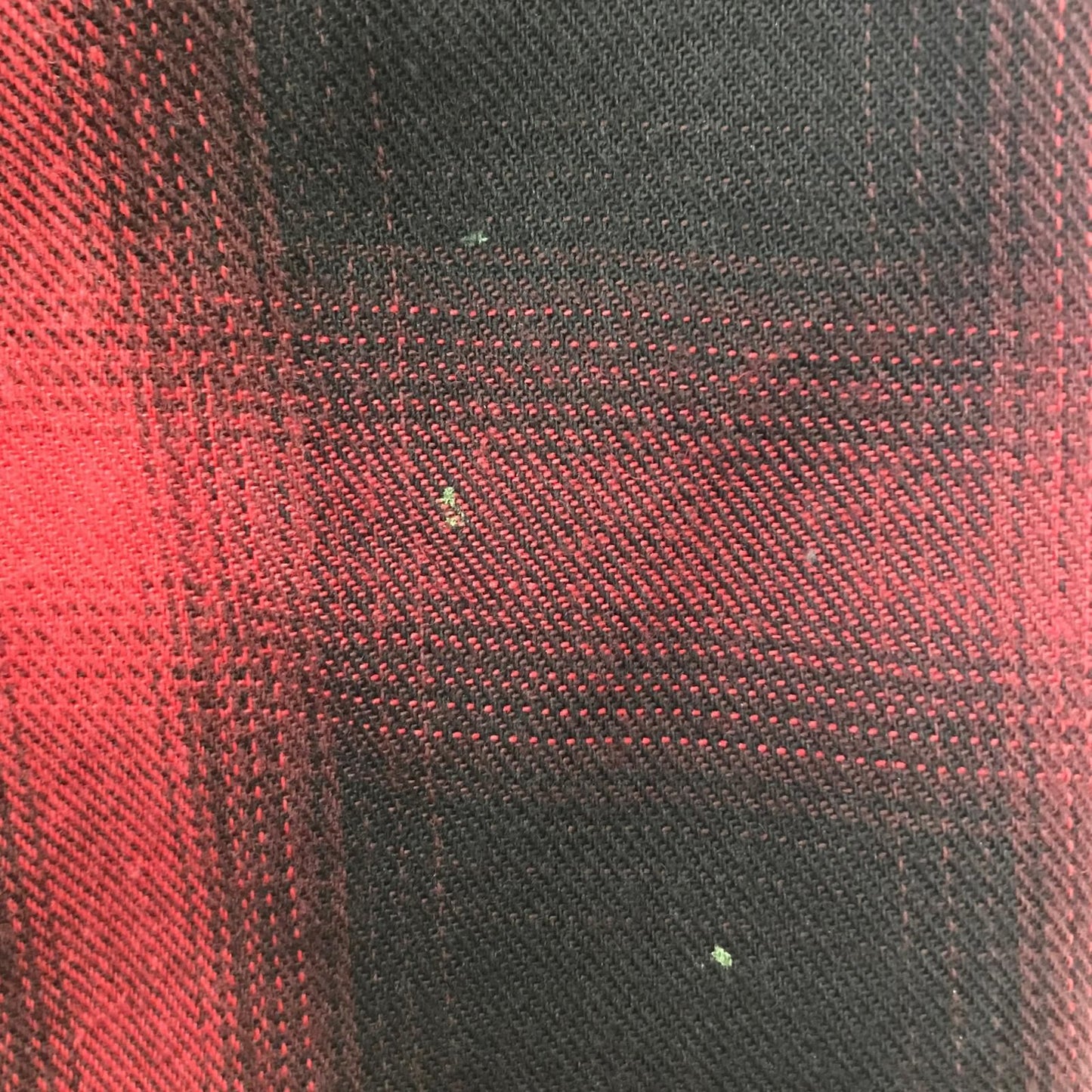 Saint Laurent(Yves Saint Laurent) Ombre Check Shirt Long Sleeve Shirt Size