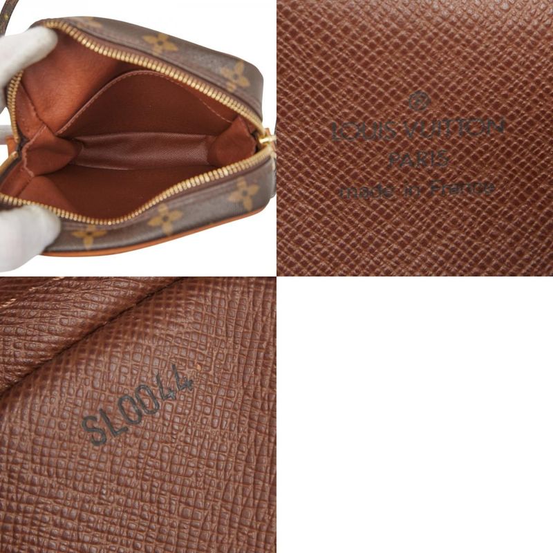 Louis Vuitton Monogram Danube Crossbody Shoulder Bag M45266 Brown PVC Leather