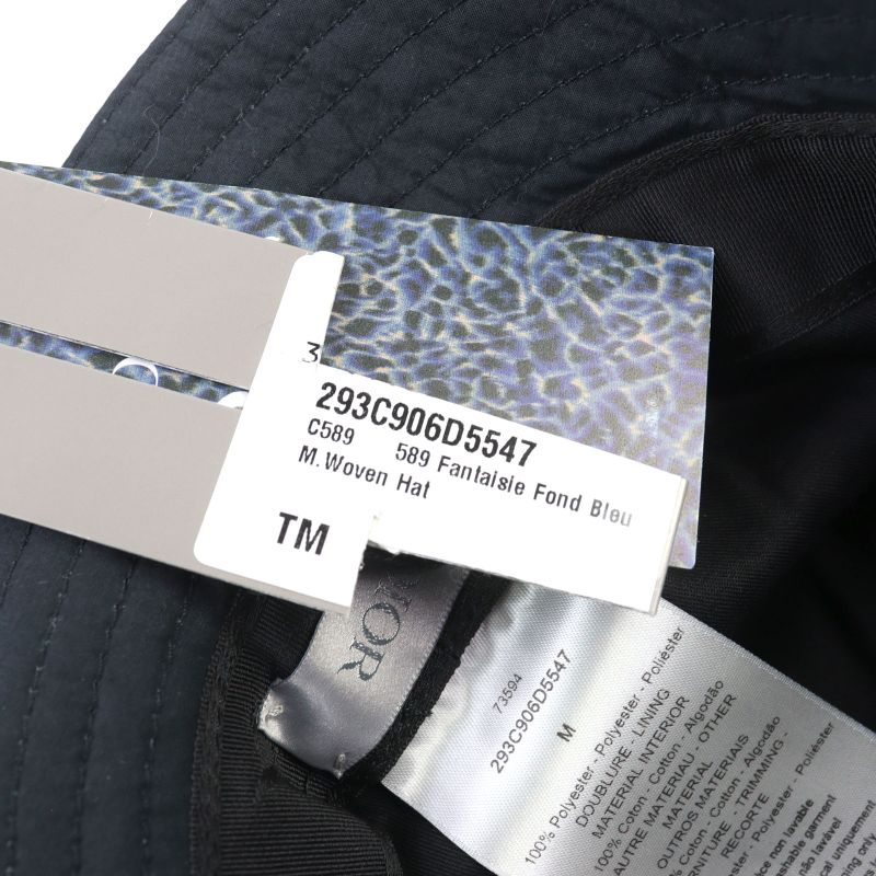 DIOR Parley DIOR Homme Parley Forge O Chien Zu 22AW 293c906d5547 Bucket Hat