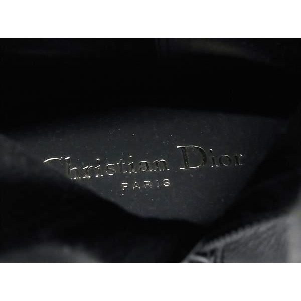 Dior Leather Studded Long Boots 35 Shoes Black — view 6