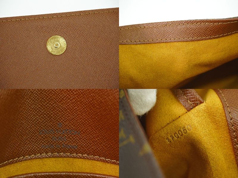 Authentic Louis Vuitton LV Musette Tango Short Monogram Shoulder Bag Brown