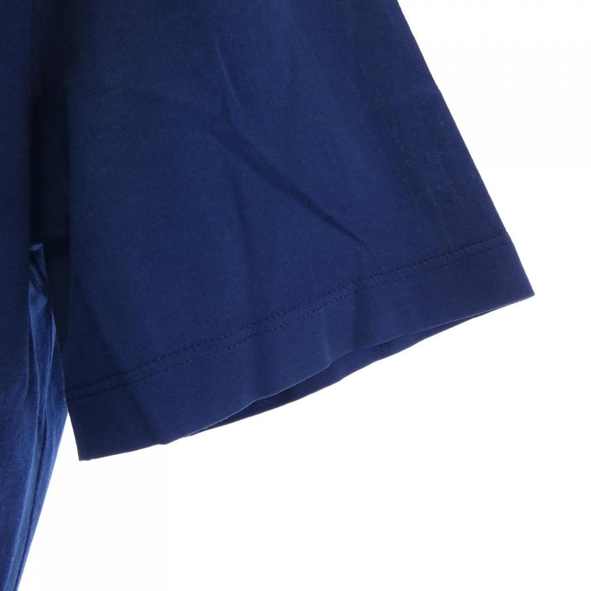 Hermes Blue Emblem Cotton T-Shirt — view 6