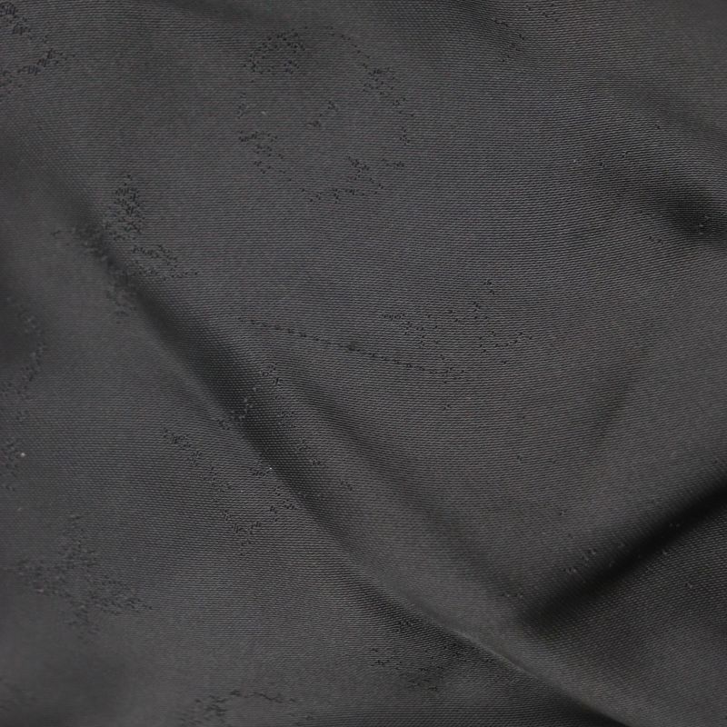 Louis Vuitton Hkb90w Damier Hooded Zip-up Jacket Black White 44 Made In Italy