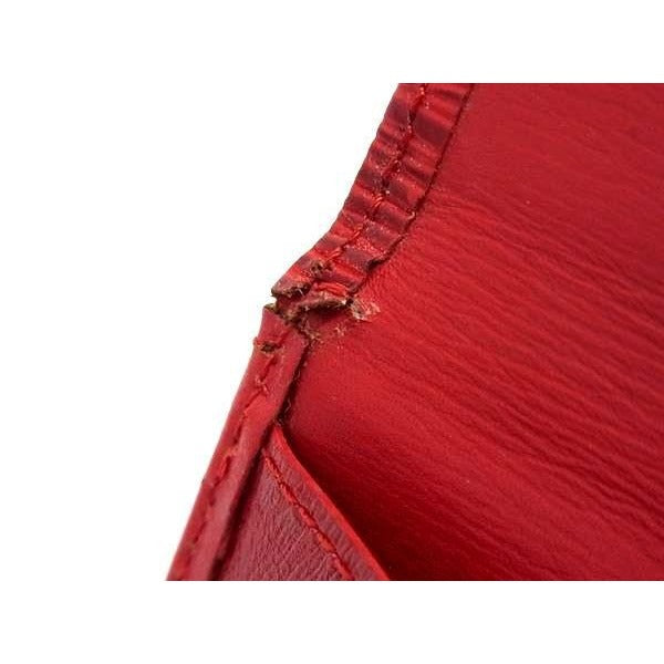 Louis Vuitton Wallet Porte Monnaie Vie Carte Cles Di Castilian Red Epi — view 9