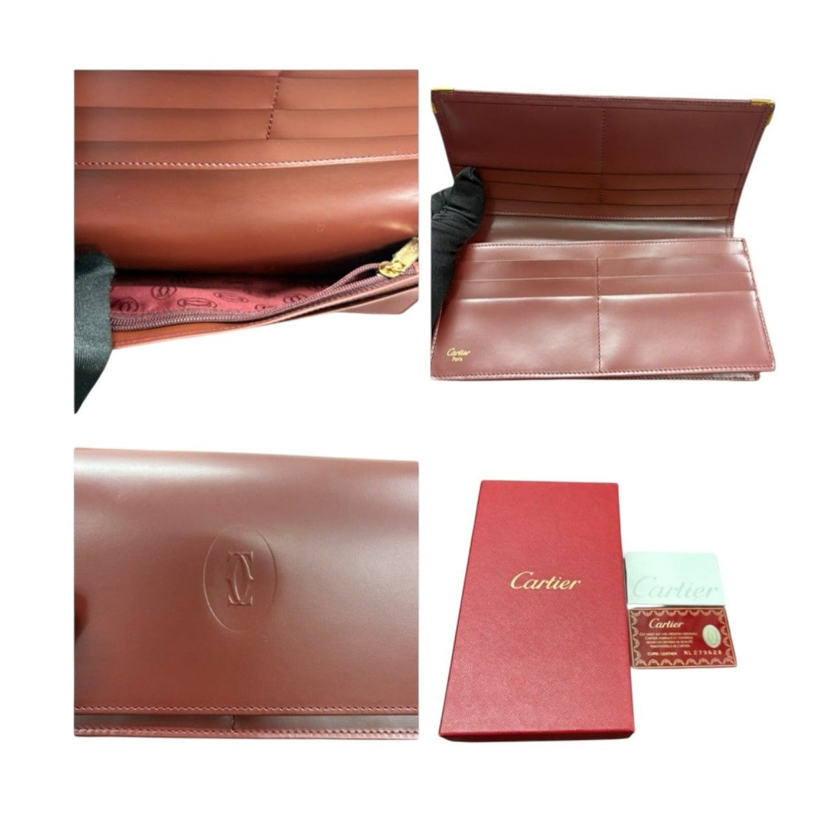 Cartier Must Leather Red Wine — view 6