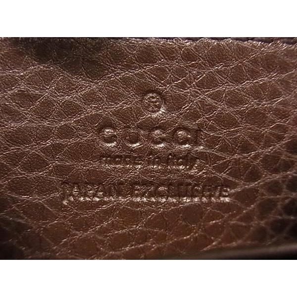 Gucci Soho Interlocking Leather Key Holder Coin Case Pink Beige — view 4