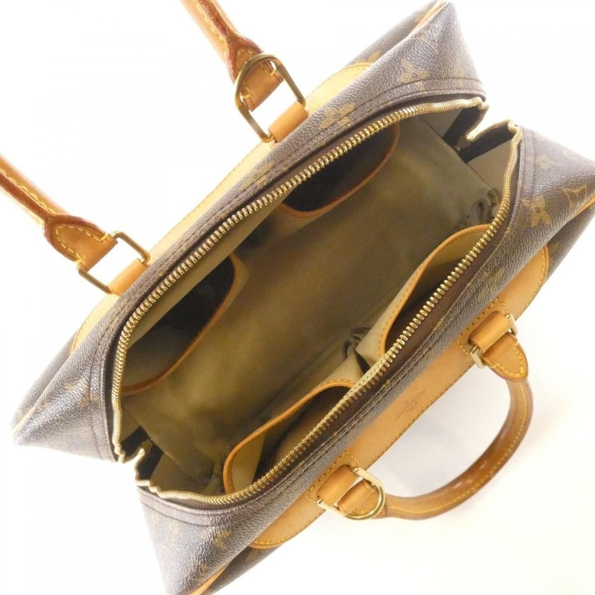 Louis Vuitton Monogram Bowling Vanity Bag — view 10