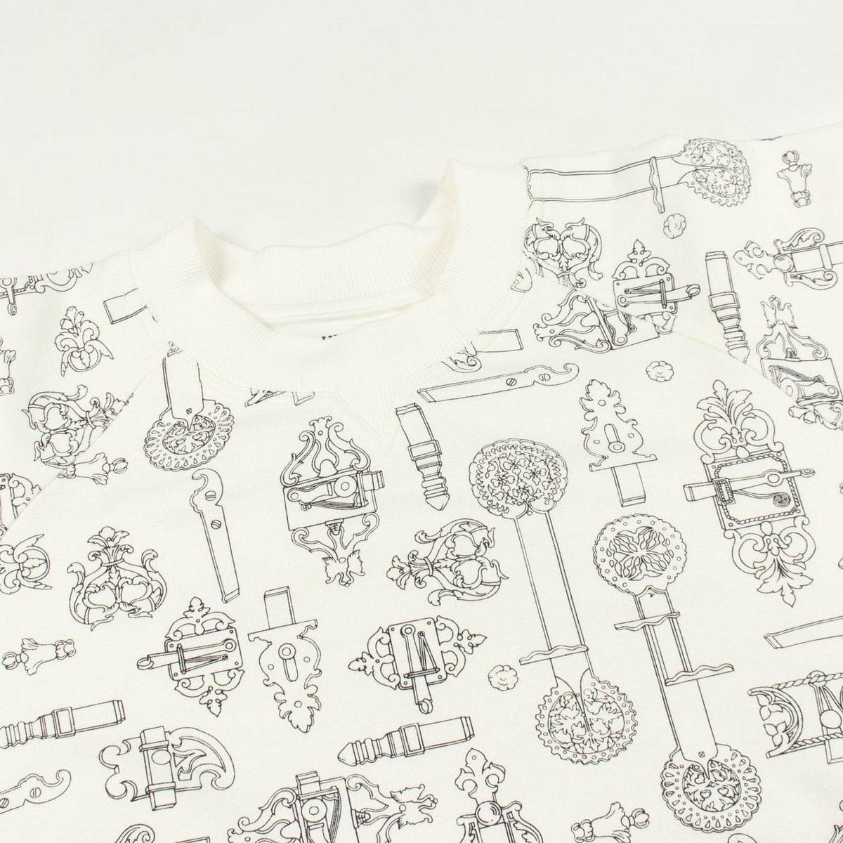 Hermes Sweatshirt Feronuri Remix Cotton White Black — view 5