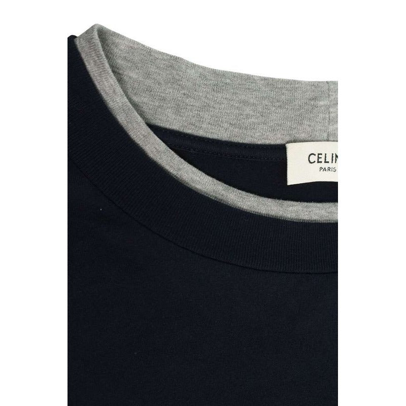 Celine Rx06 N671 Q Layered Loose Long Sleeve Cut And Sew XL — view 3