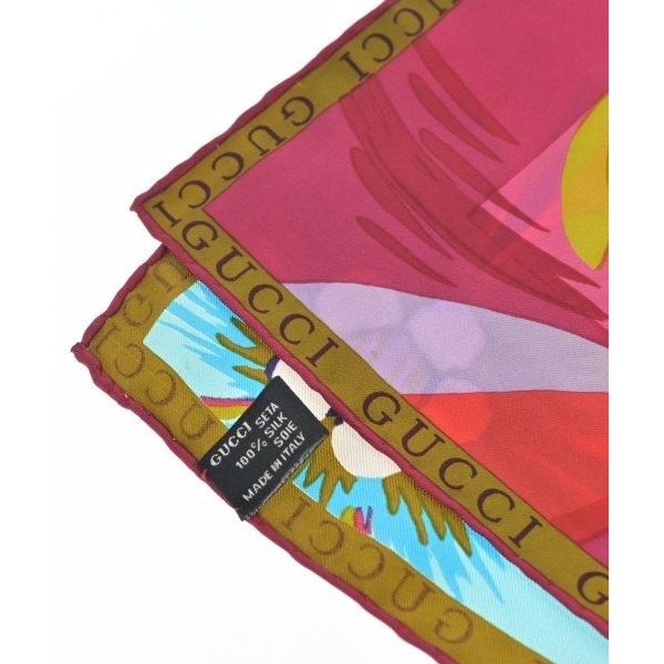 Gucci Bandana Scarf Pink — view 3