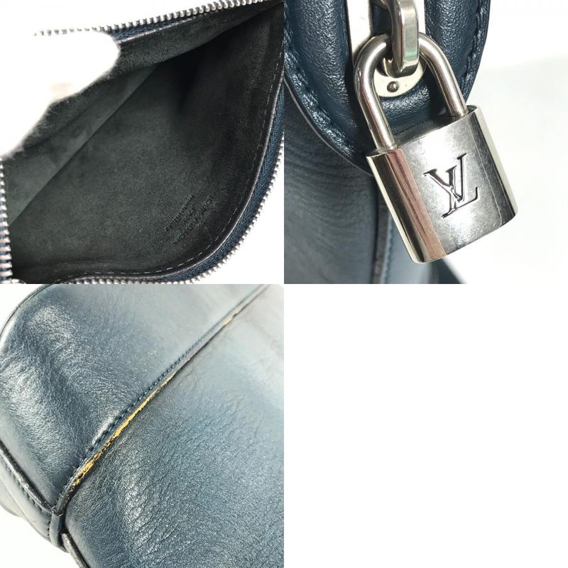 Louis Vuitton Shoulder Bag Nn14gm Cuir Nuance M94588 Leather Blue