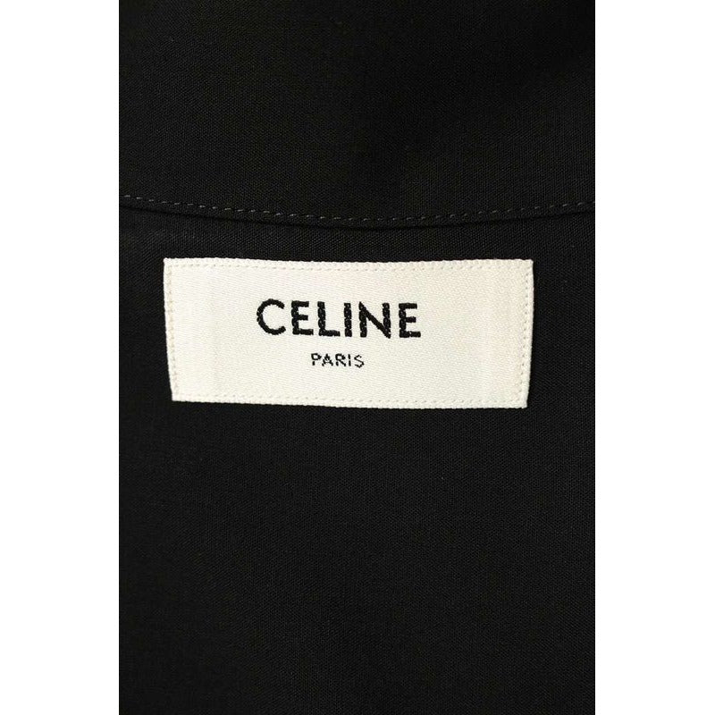 Celine 24 SS 2 C70 B852 C Embroidery Haw Aiian Short Sleeve Shirt Men 43 — view 3