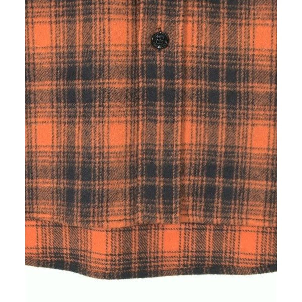 Celine Casual Shirt Wool Orange Black — view 8