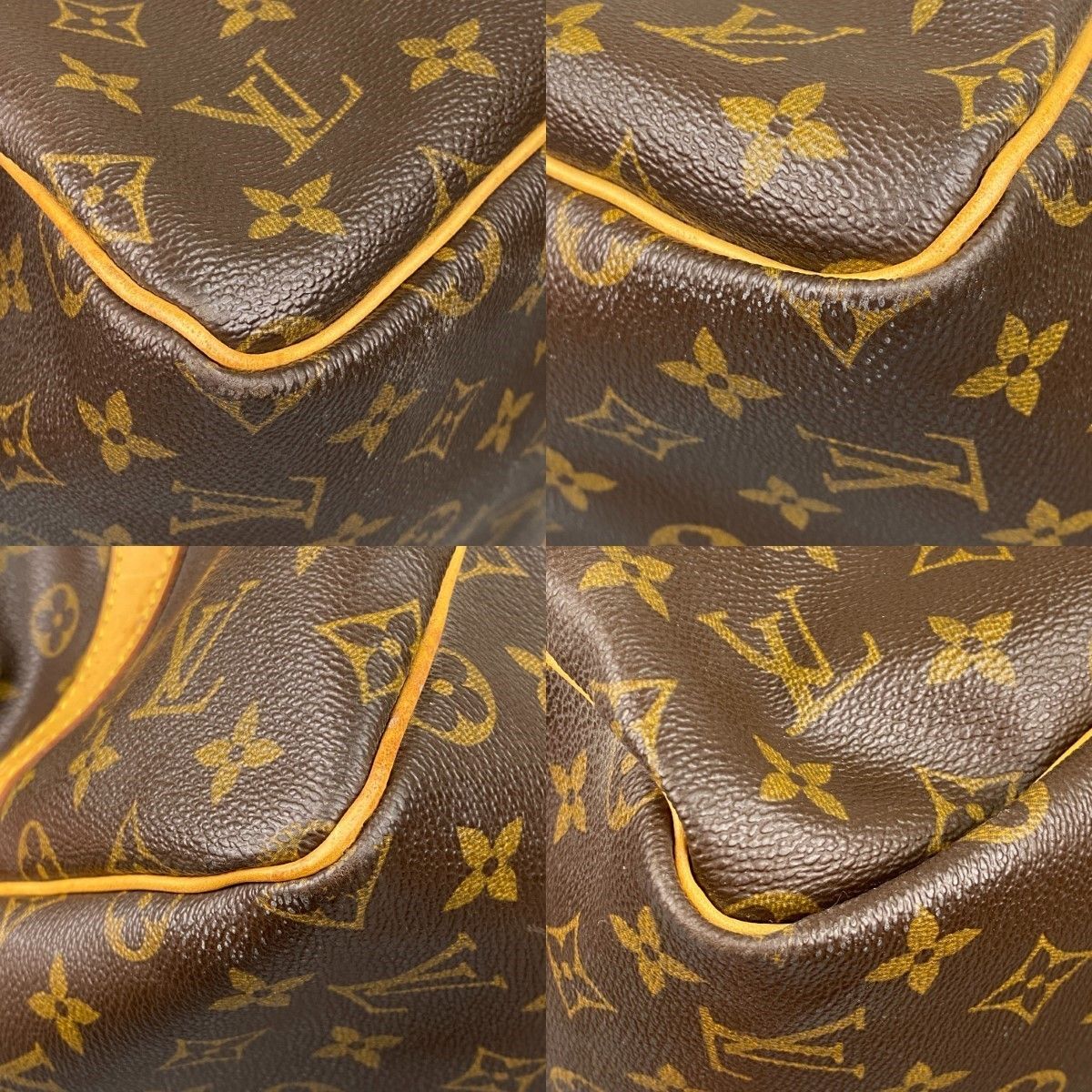 Louis Vuitton Monogram Keepall Bandouliere 55 Boston Bag