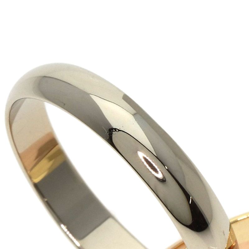 Cartier Trinity #51 Ring 18K Yellow Gold 18K White Gold 18K Pink Gold Ladies