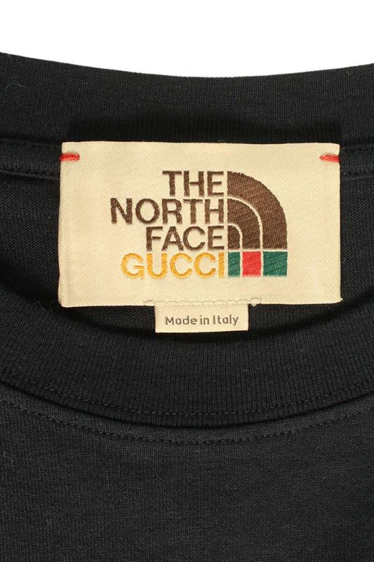 Gucci 616036 Xjdcl Double Name Logo Print T-shirt Men's S