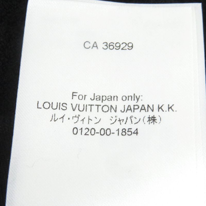 Louis Vuitton 24AW 1afrbr Damier French Terry Cotton Shorts Black 5L Made In