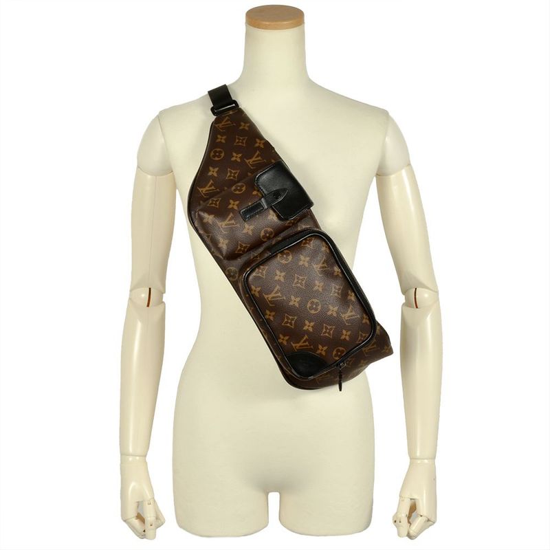 Louis Vuitton Monogram Macassar Christopher Bum Bag Body Bag Monogram Canvas