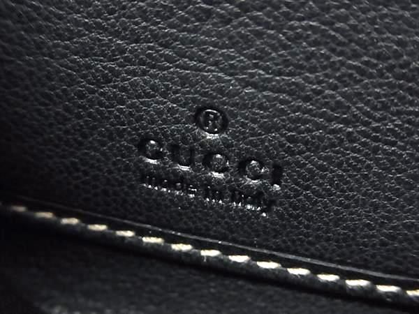 Gucci 152611 4276 Sherry Line Leather Round Zipper Long Wallet Coin