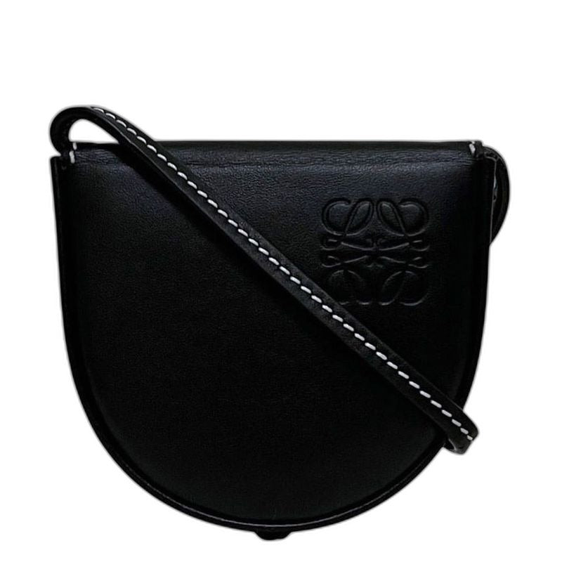 Loewe Pouch Heel Black Anagram 109.54.15