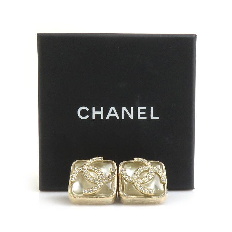 Chanel Earrings Coco Mark