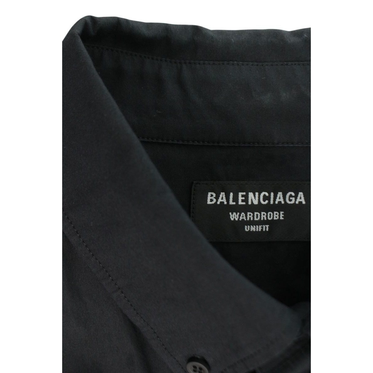 Balenciaga Front Logo Long Sleeve Shirt — view 3