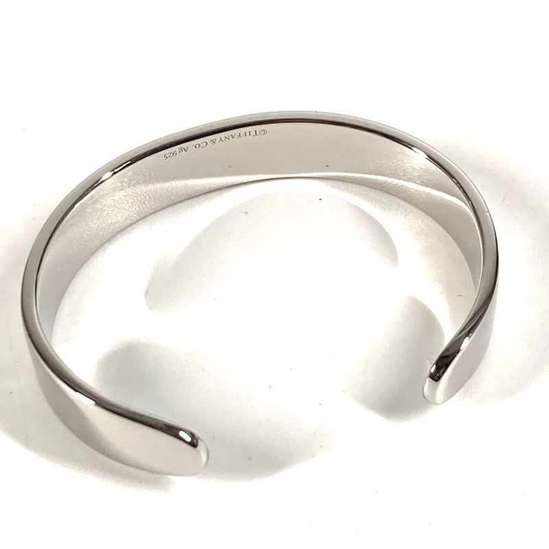 Tiffany & Co Bangle Return To Tiffany & Co Narrow Cuff Bangle Ag925 Silver