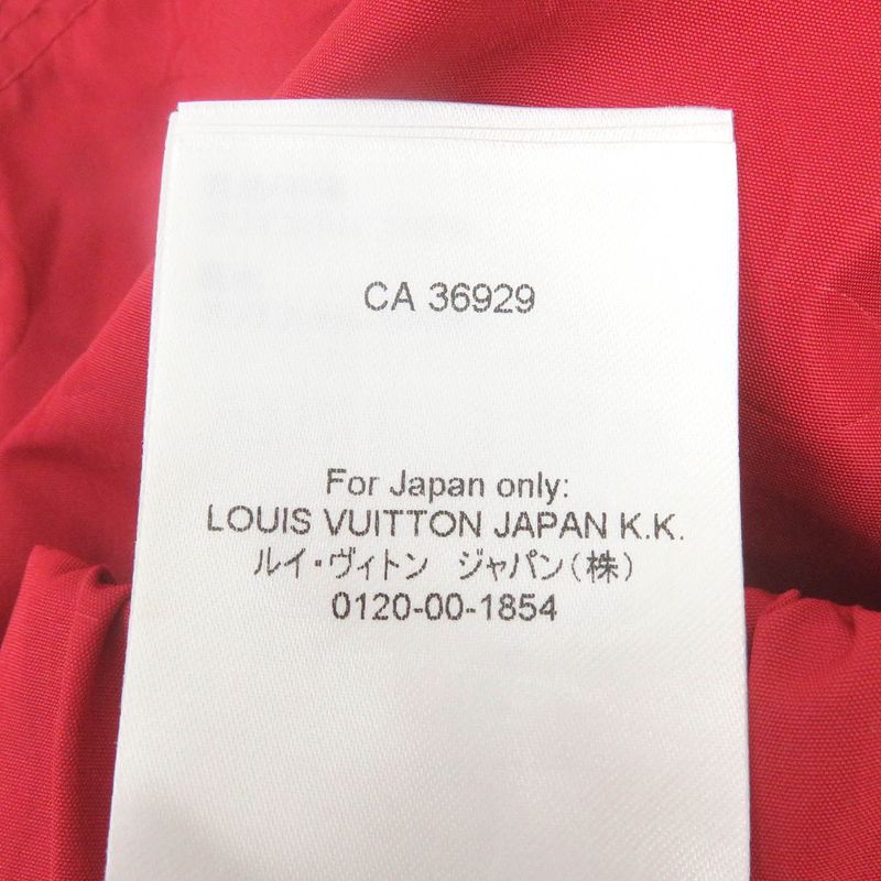 Louis Vuitton 22SS 3D Pocket Monogram Boardshorts Red S Genuine