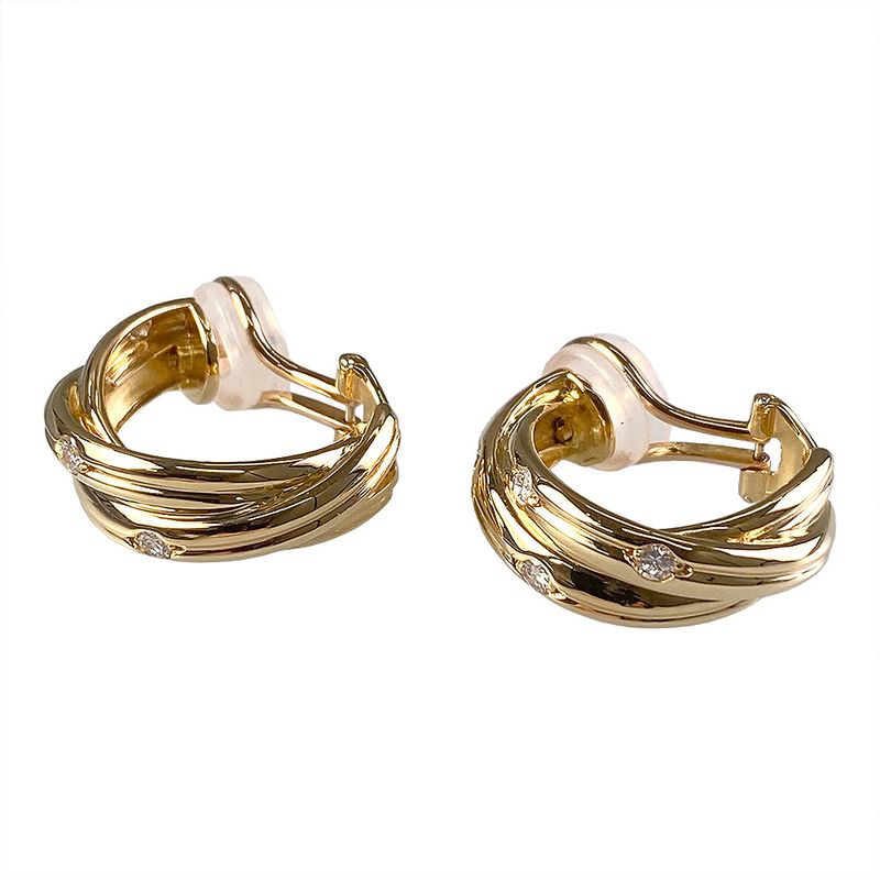 Cartier Constellation Diamond 5P Earrings