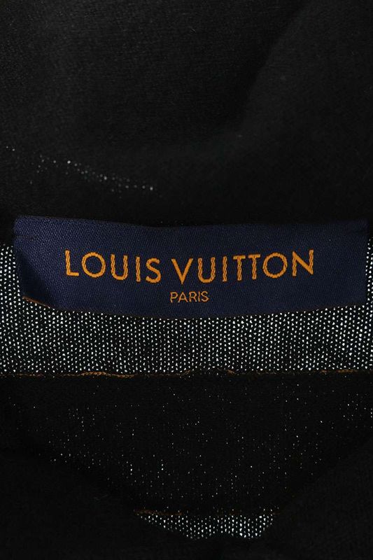 Louis Vuitton 22SS Rm221q JZE Hmn42w LV Embroidered Cashmere Pullover Hoodie