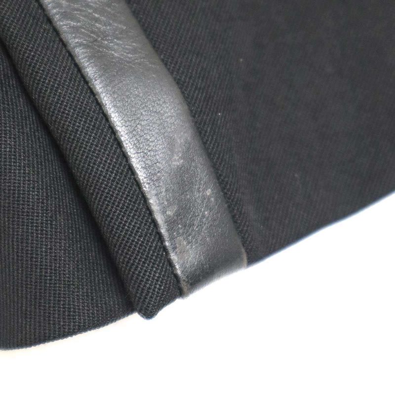 Dior Homme Dior Homme 2002aw Reflection Leather Trimmed Wool Long Jacket