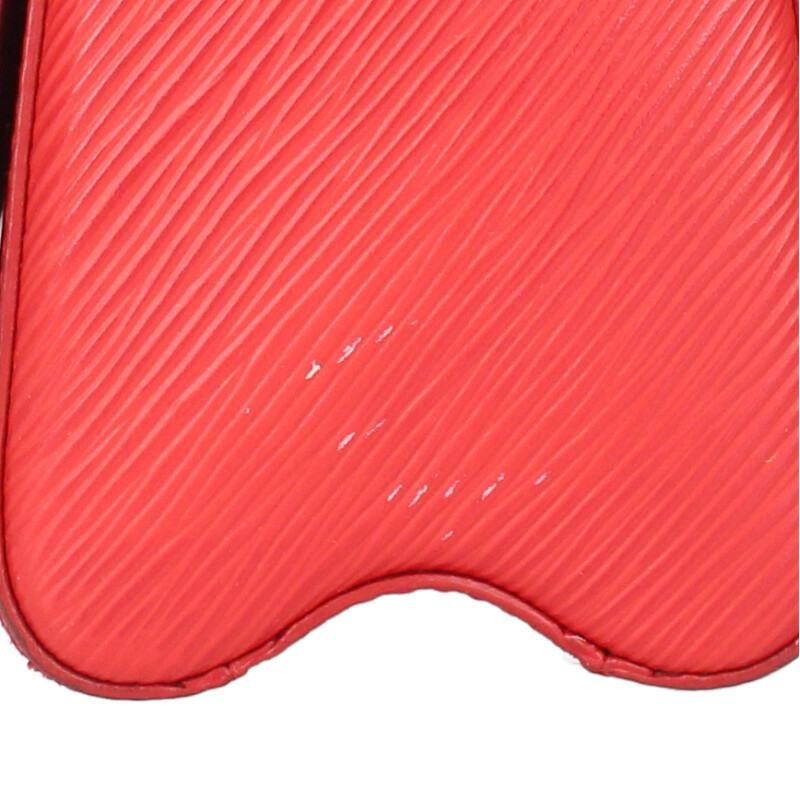 Louis Vuitton M50523 Twist MM Epi Coquelicot Shoulder Bag Women MM